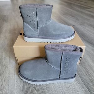 UGG Classic Mini II Studded Suede Boot